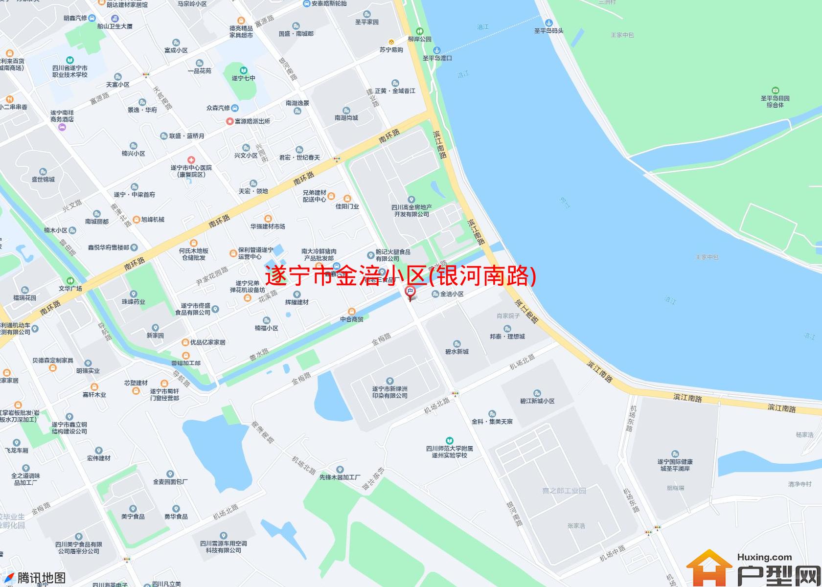 金涪小区(银河南路)小区 - 户型网
