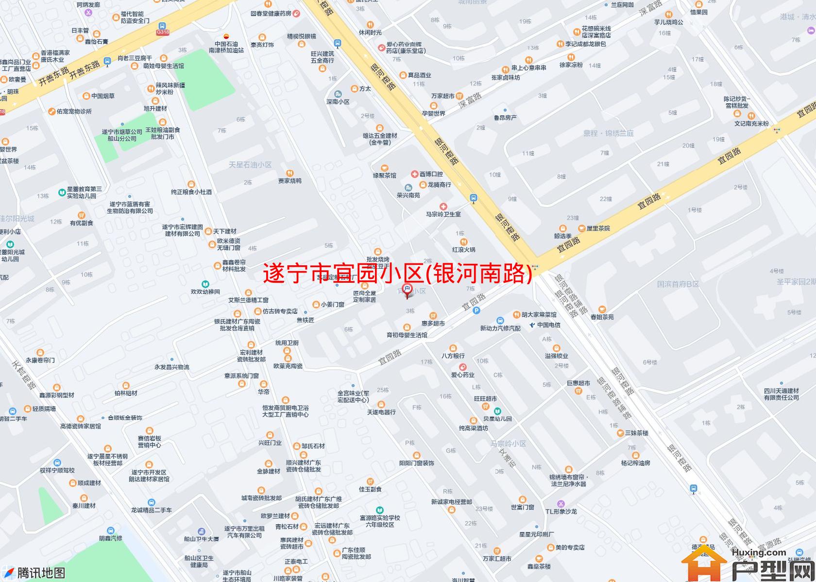 宜园小区(银河南路)小区 - 户型网