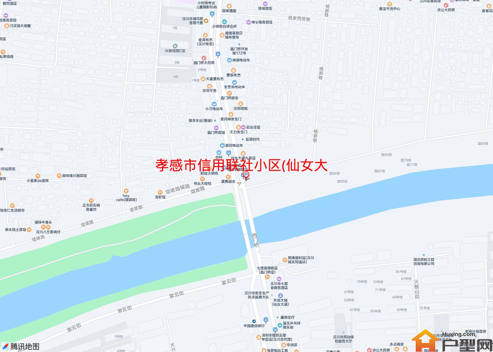 信用联社小区(仙女大道162)小区 - 户型网