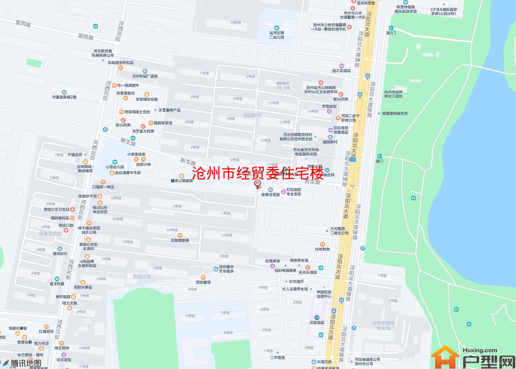 经贸委住宅楼小区 - 户型网