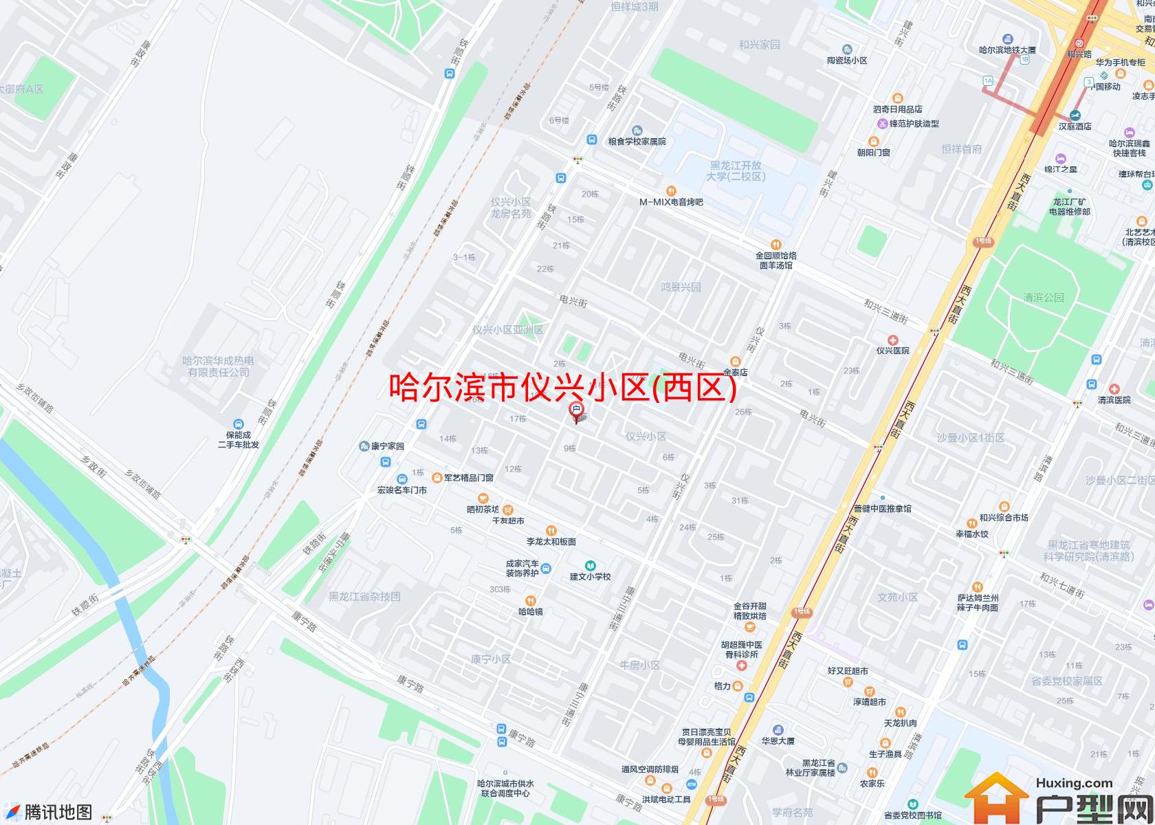 仪兴小区(西区)小区 - 户型网