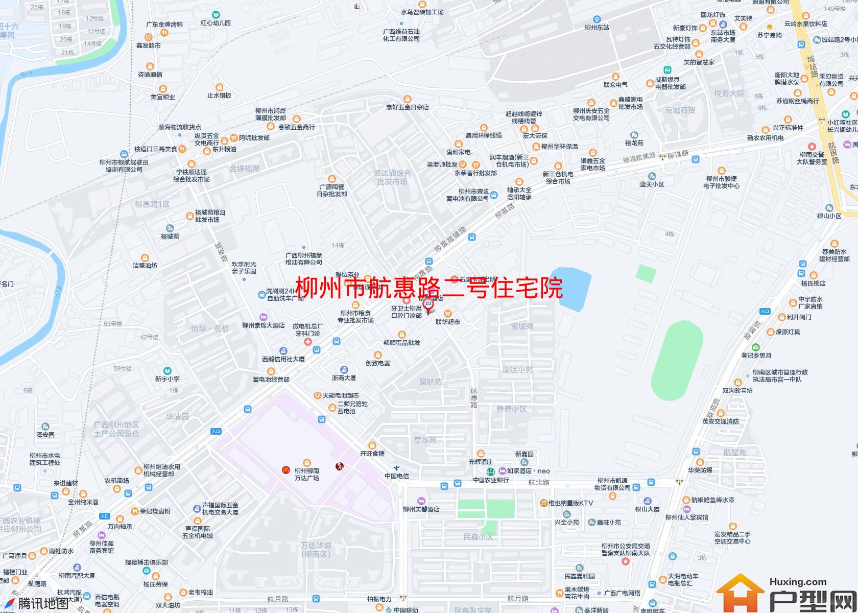 航惠路二号住宅院小区 - 户型网