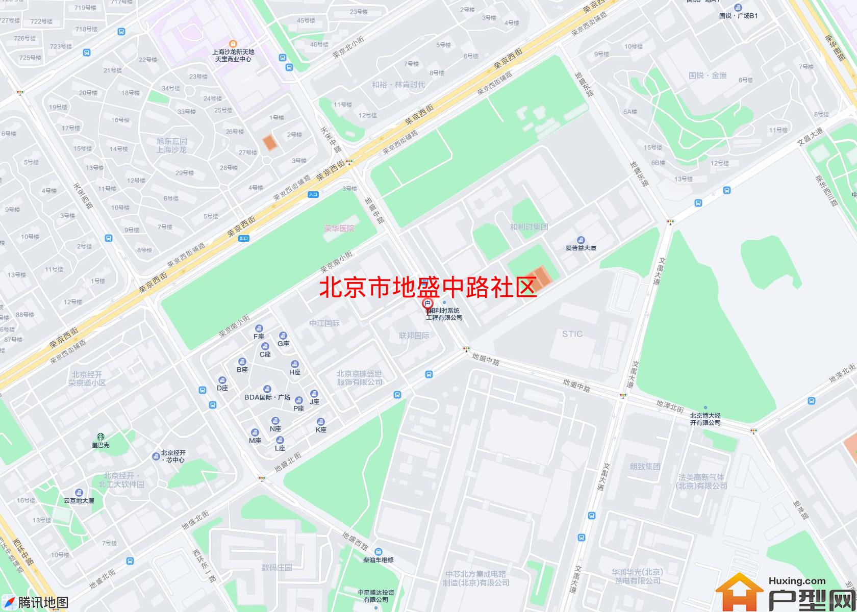 地盛中路社区小区 - 户型网