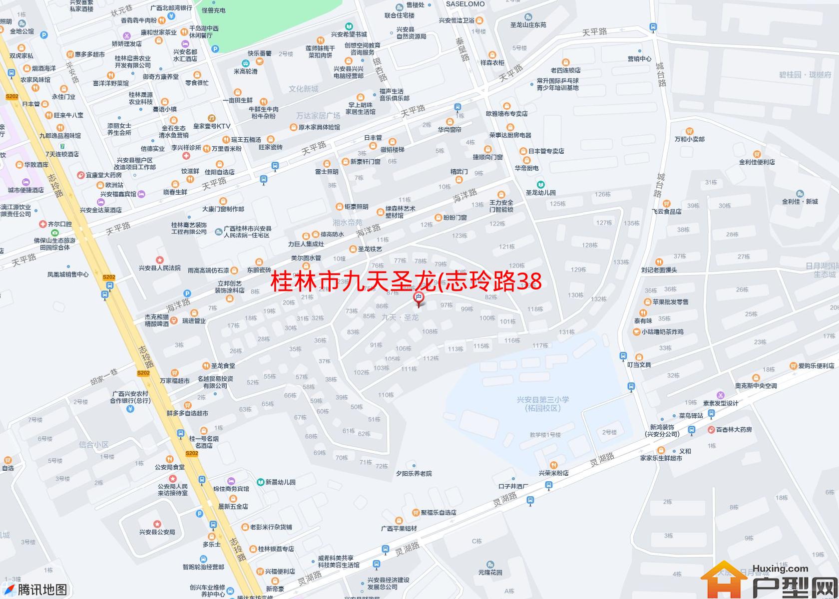 九天圣龙(志玲路381号)小区 - 户型网