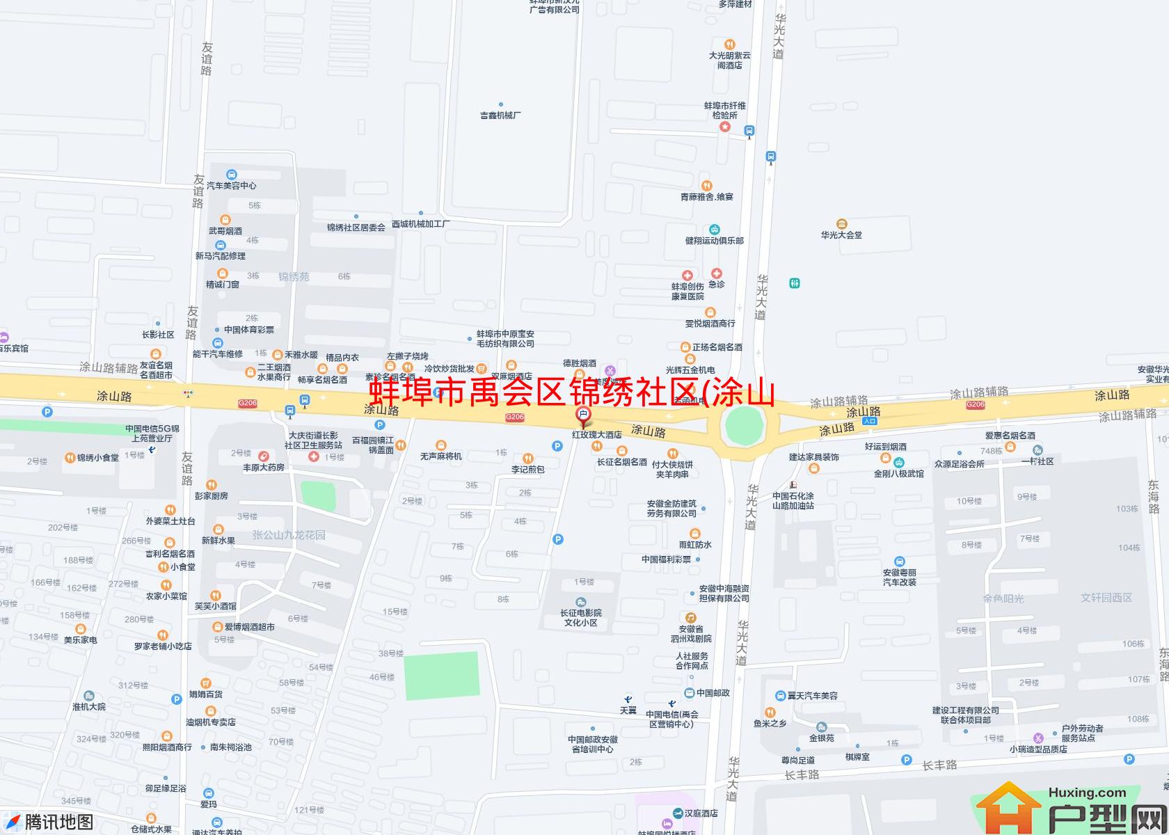 禹会区锦绣社区(涂山路893号)小区 - 户型网