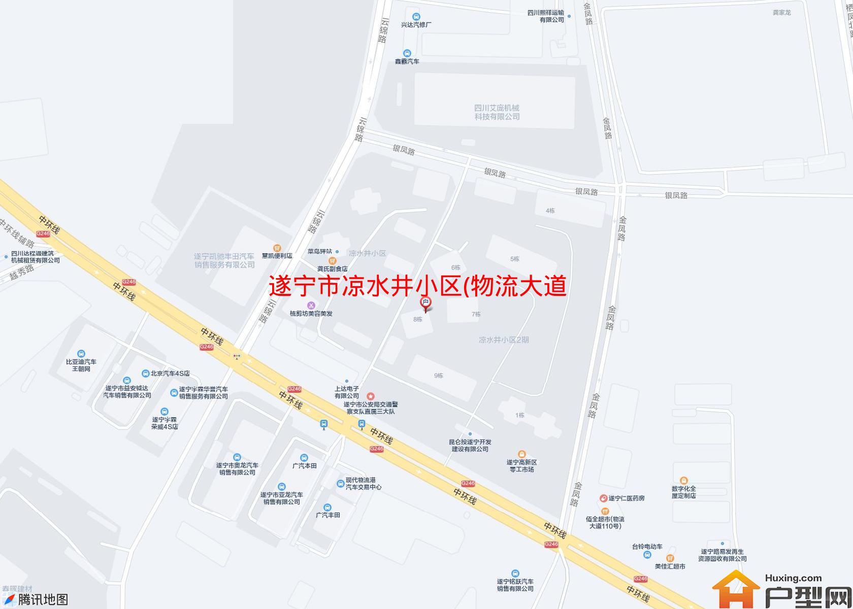 凉水井小区(物流大道)小区 - 户型网