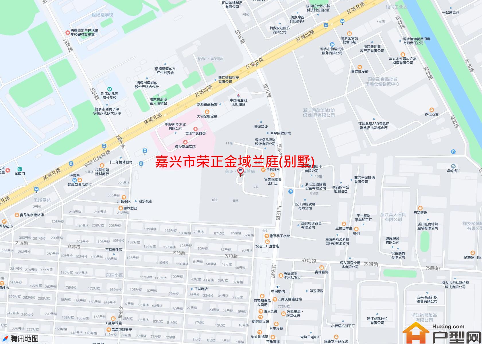 荣正金域兰庭(别墅)小区 - 户型网