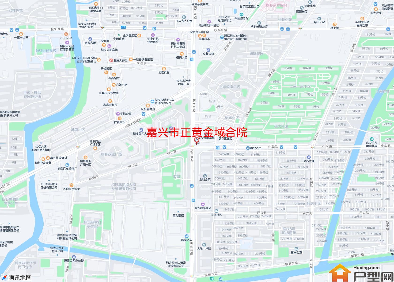 正黄金域合院小区 - 户型网