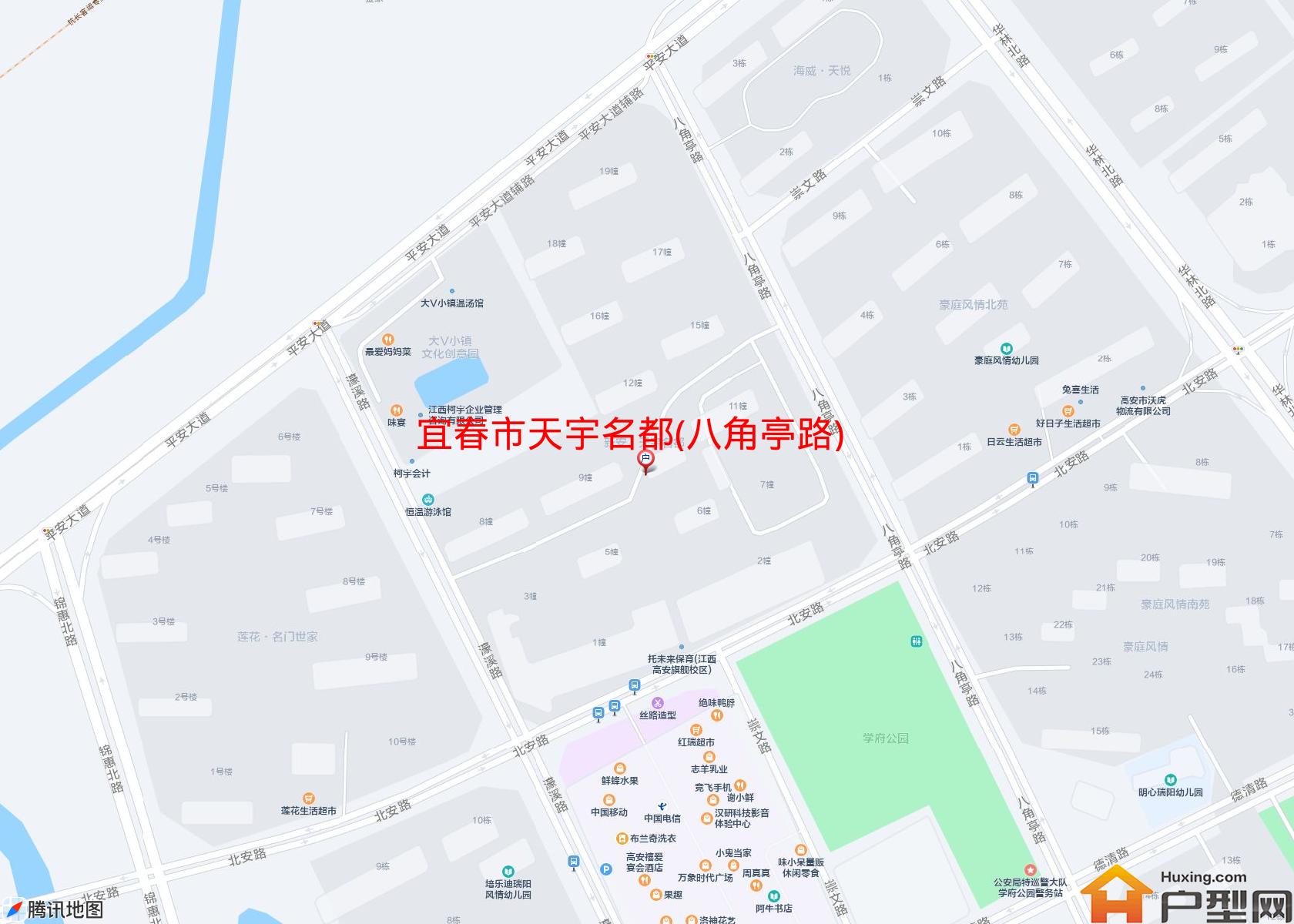 天宇名都(八角亭路)小区 - 户型网