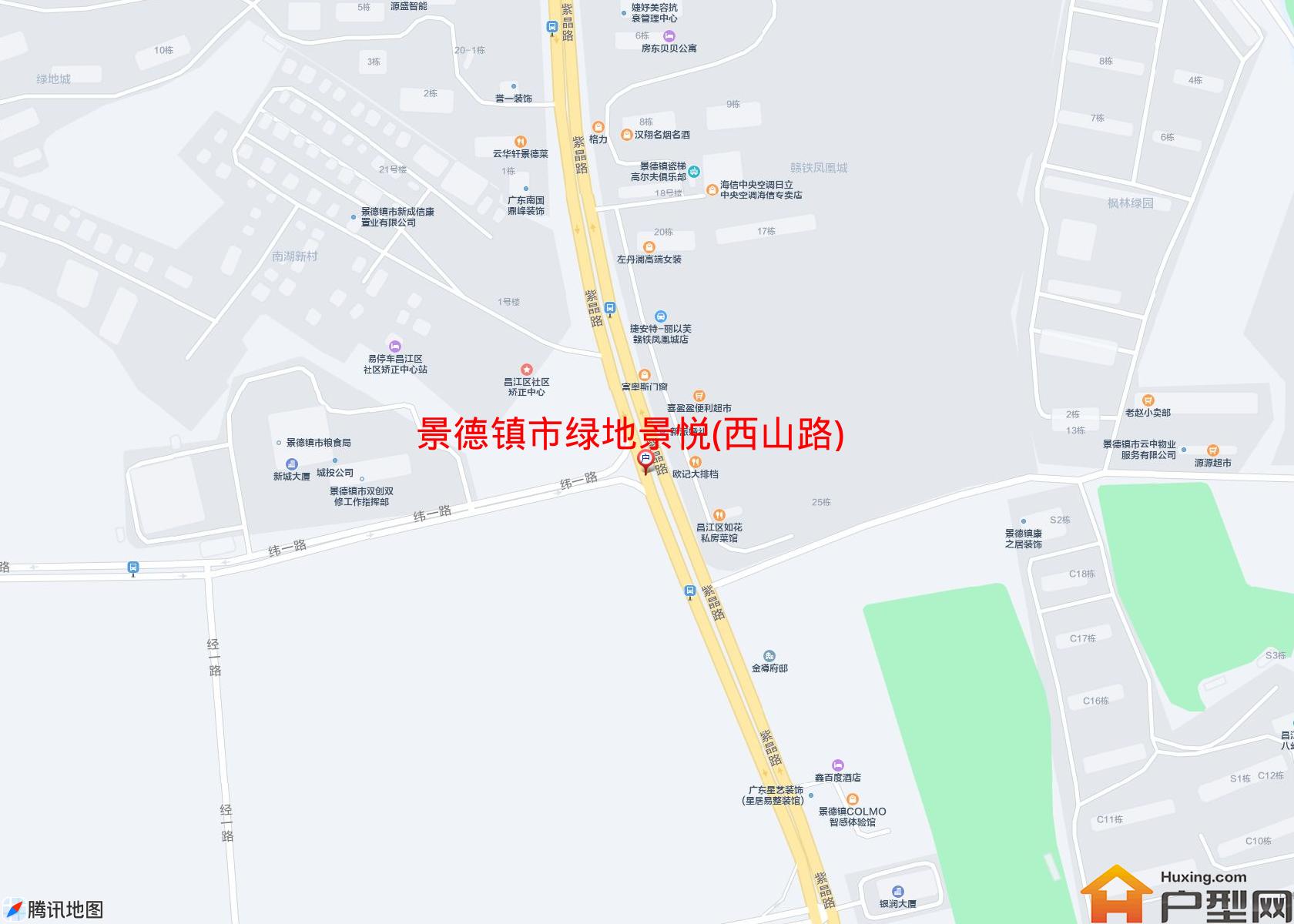 绿地景悦(西山路)小区 - 户型网