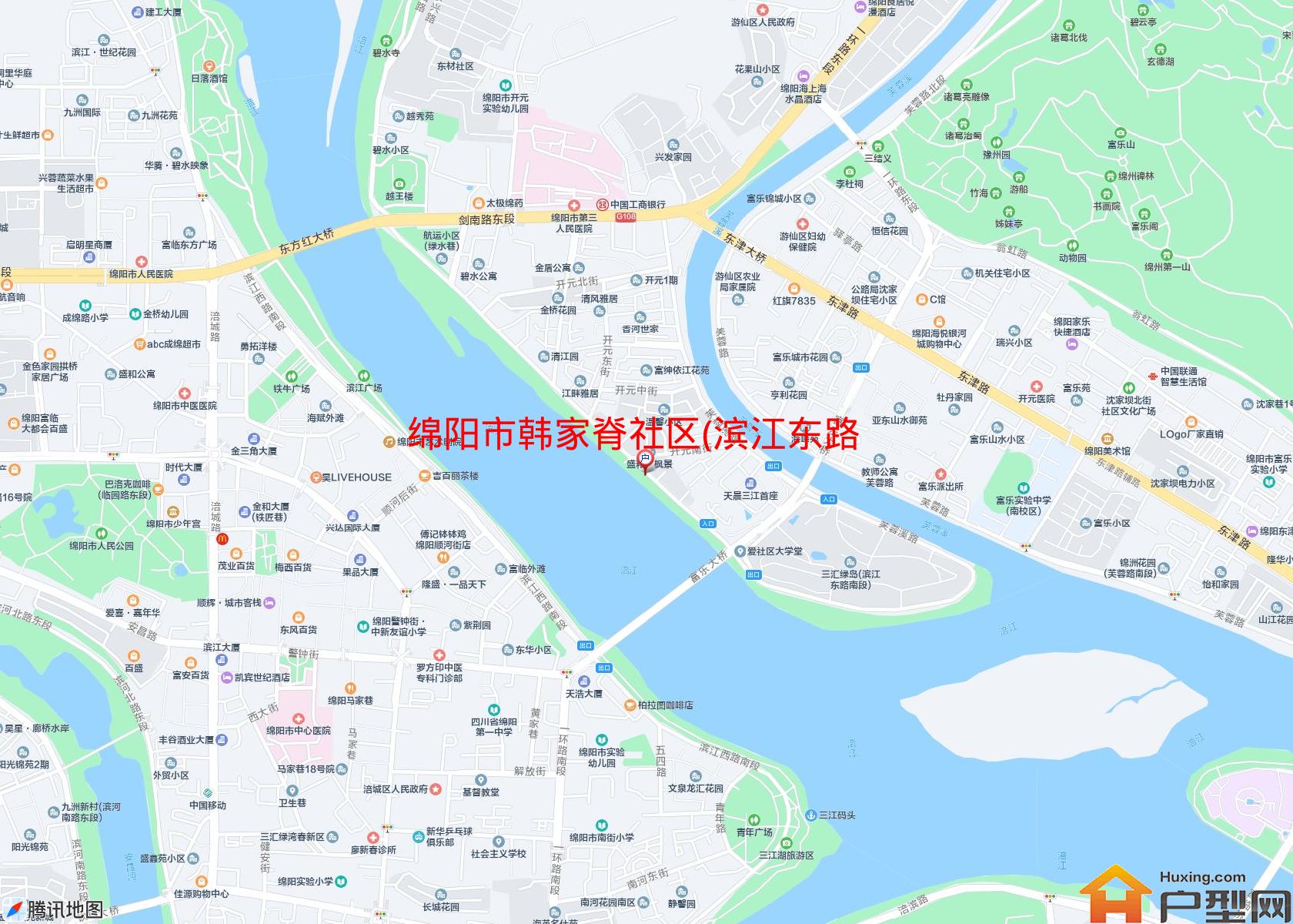 韩家脊社区(滨江东路南段11号)小区 - 户型网