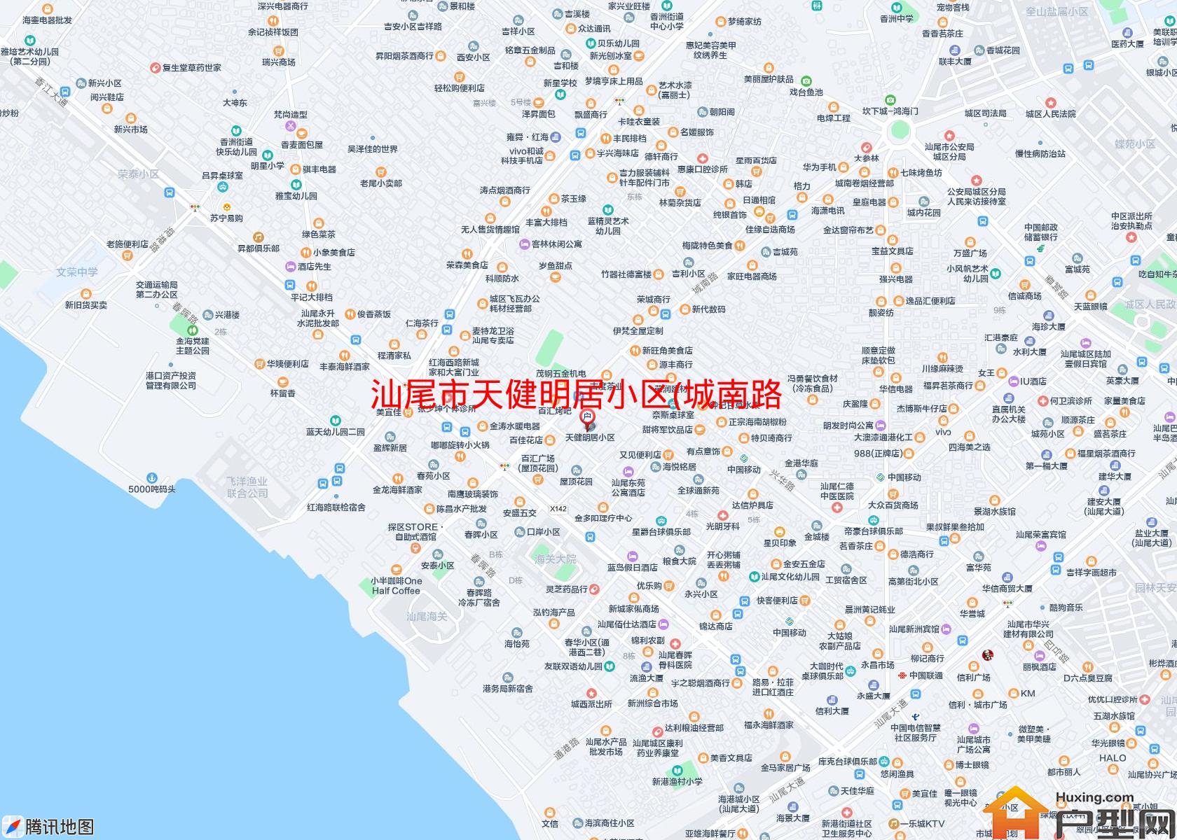 天健明居小区(城南路215号)小区 - 户型网