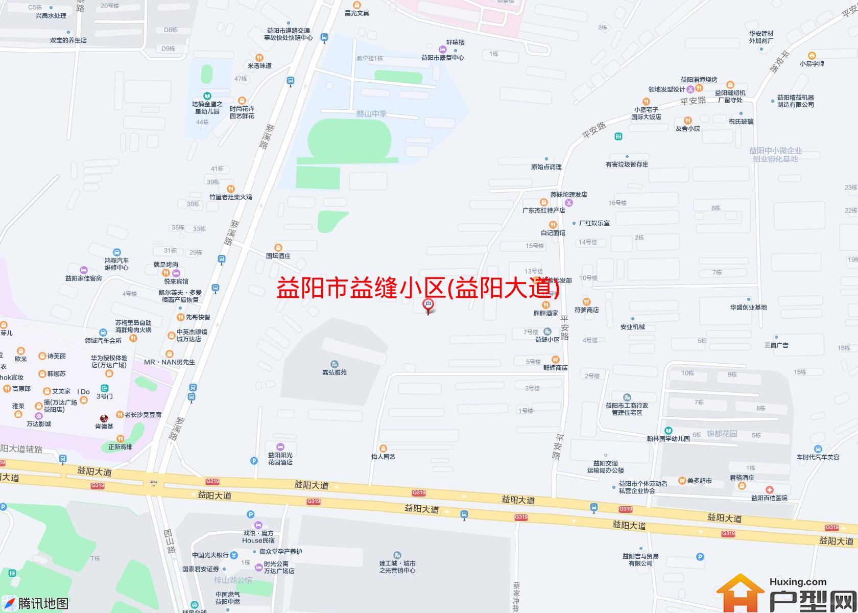 益缝小区(益阳大道)小区 - 户型网