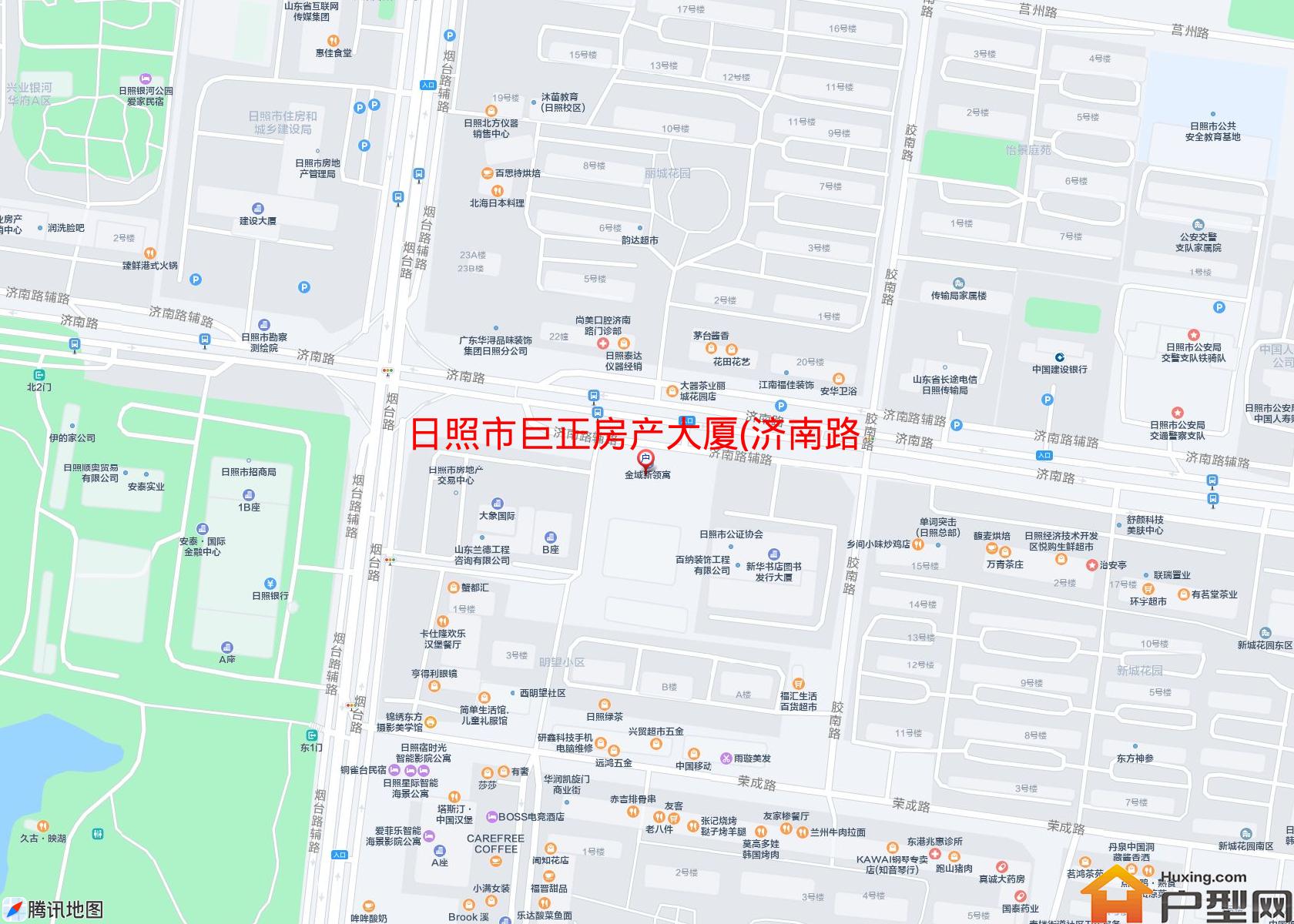 巨正房产大厦(济南路)小区 - 户型网