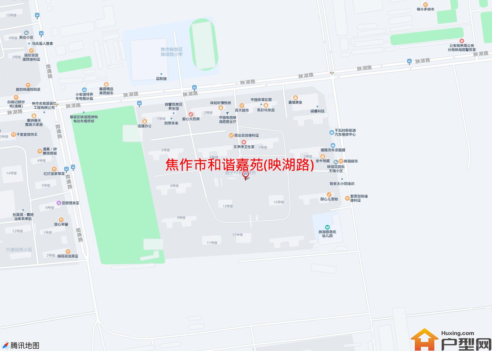 和谐嘉苑(映湖路)小区 - 户型网