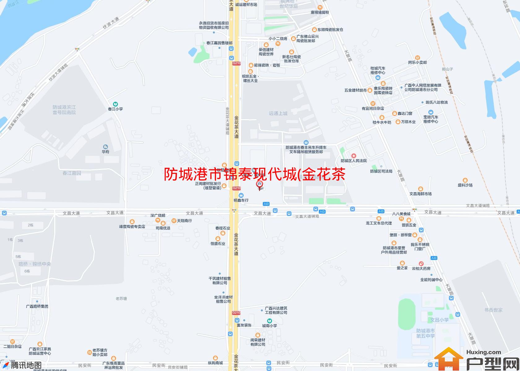 锦泰现代城(金花茶大道)小区 - 户型网