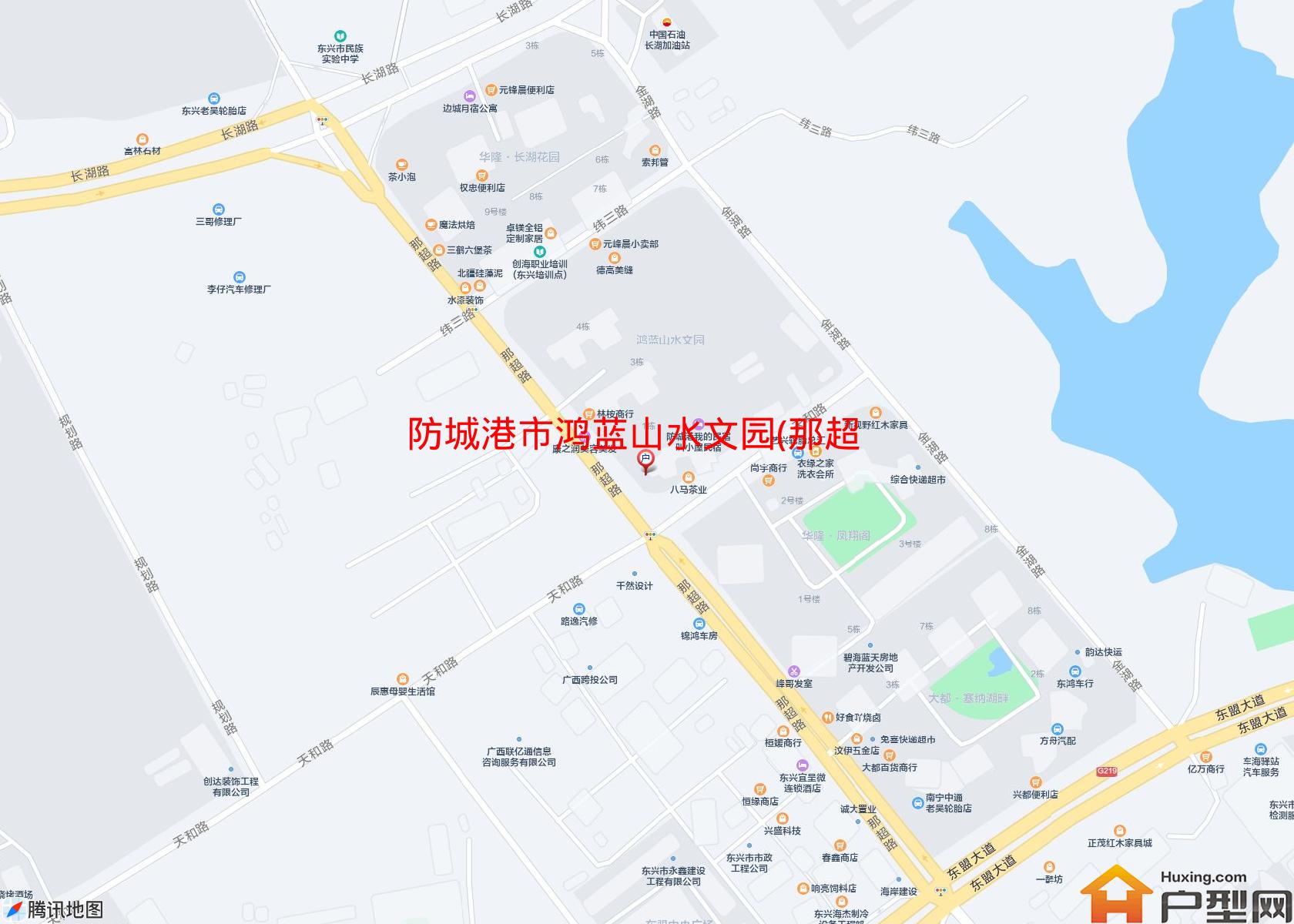 鸿蓝山水文园(那超路)小区 - 户型网