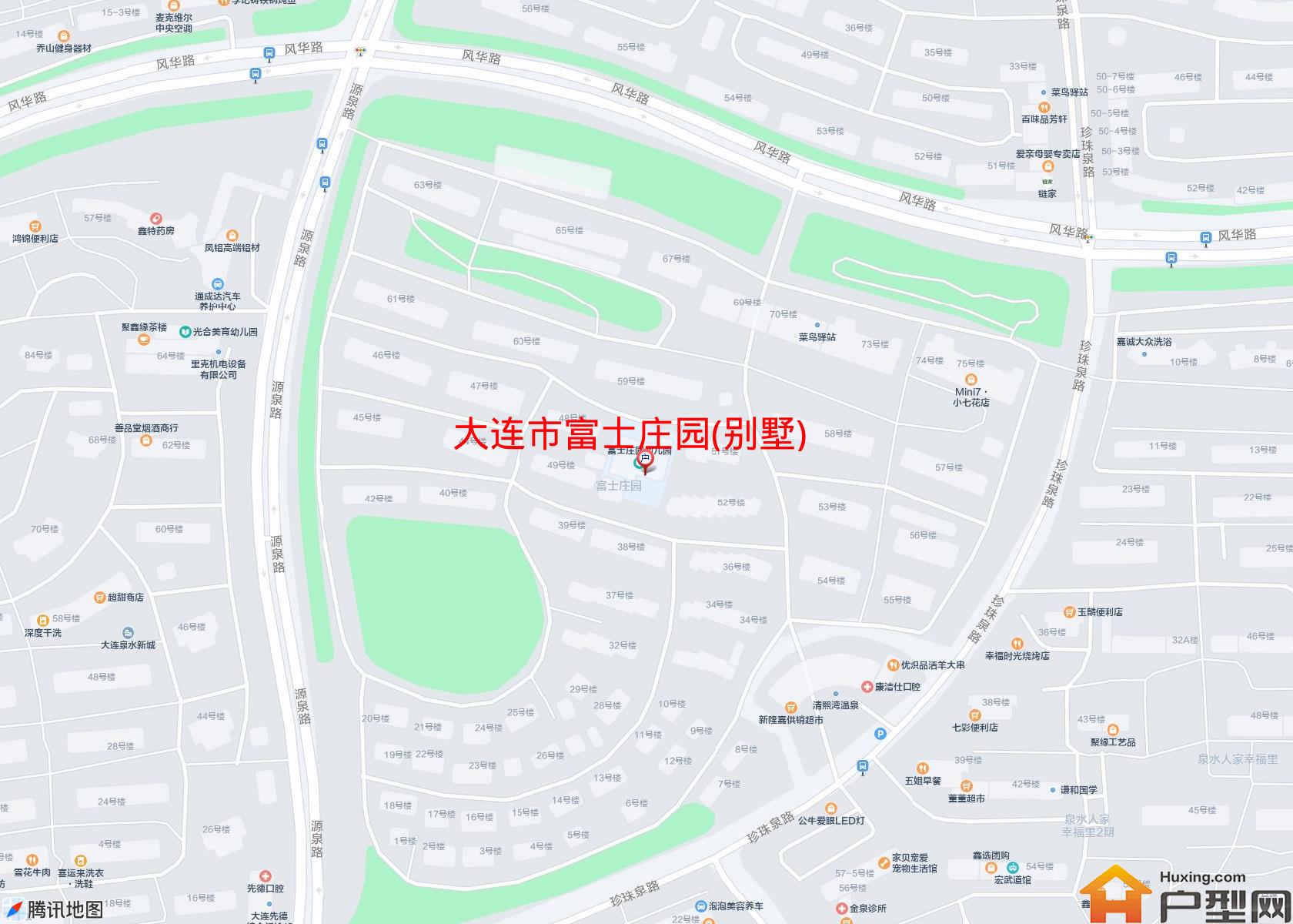 富士庄园(别墅)小区 - 户型网