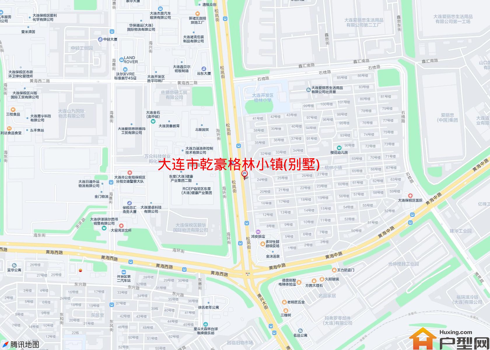 乾豪格林小镇(别墅)小区 - 户型网