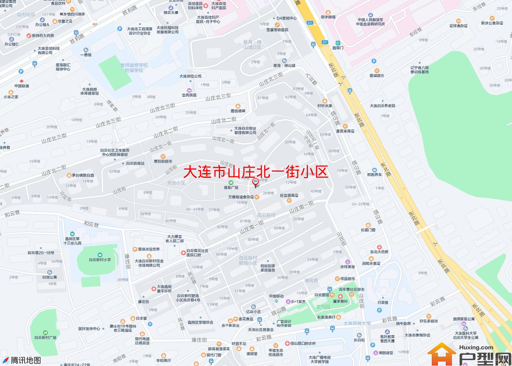 山庄北一街小区小区 - 户型网