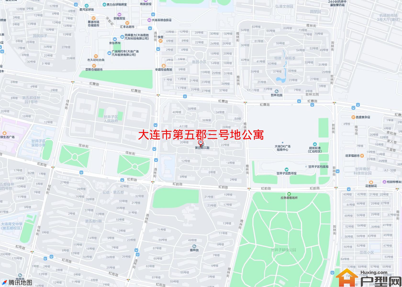 第五郡三号地公寓小区 - 户型网