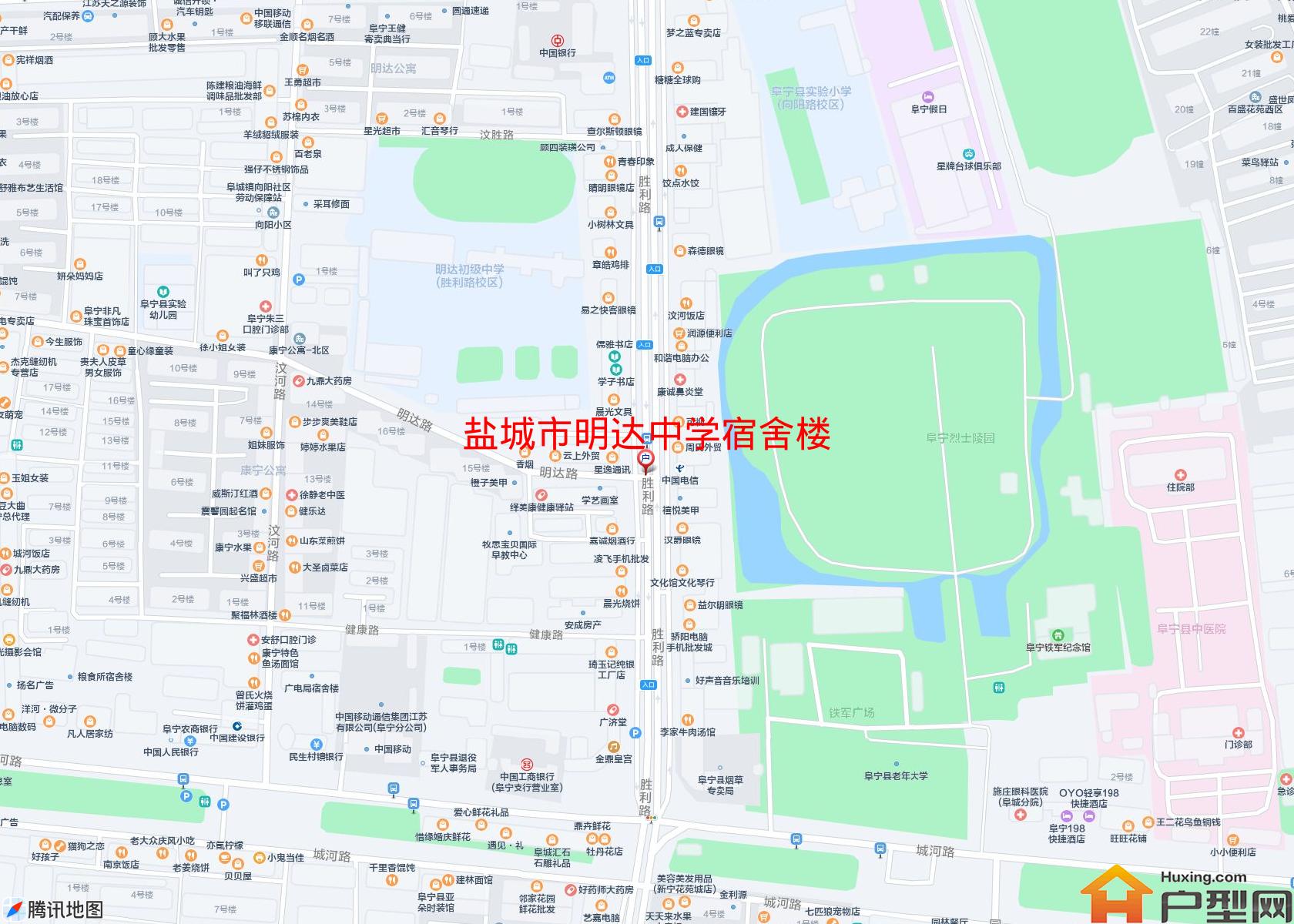明达中学宿舍楼小区 - 户型网