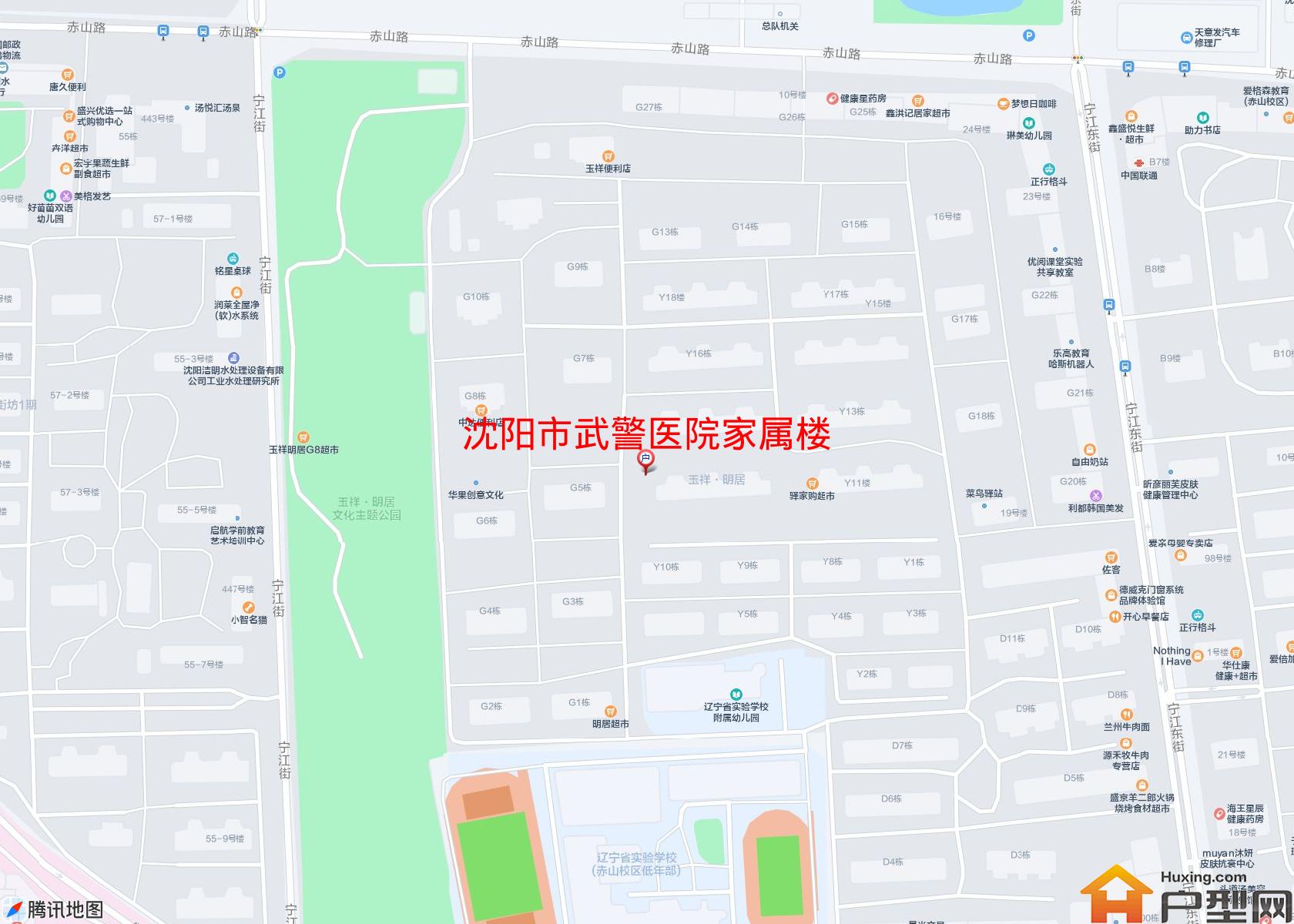 武警医院家属楼小区 - 户型网