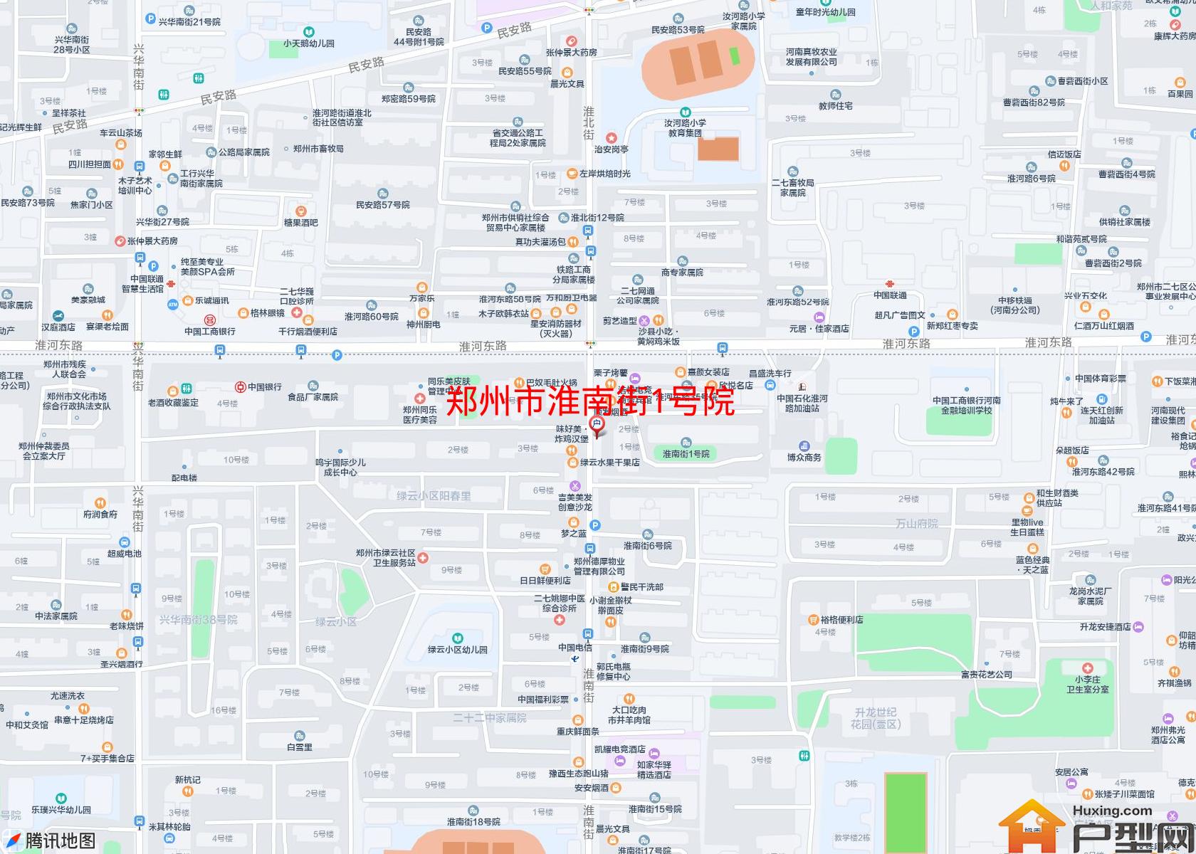 淮南街1号院小区 - 户型网