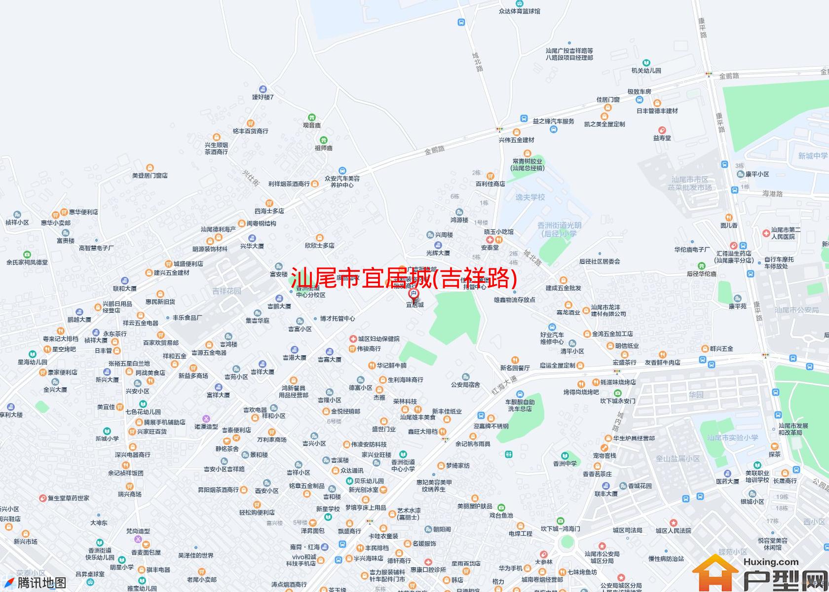 宜居城(吉祥路)小区 - 户型网