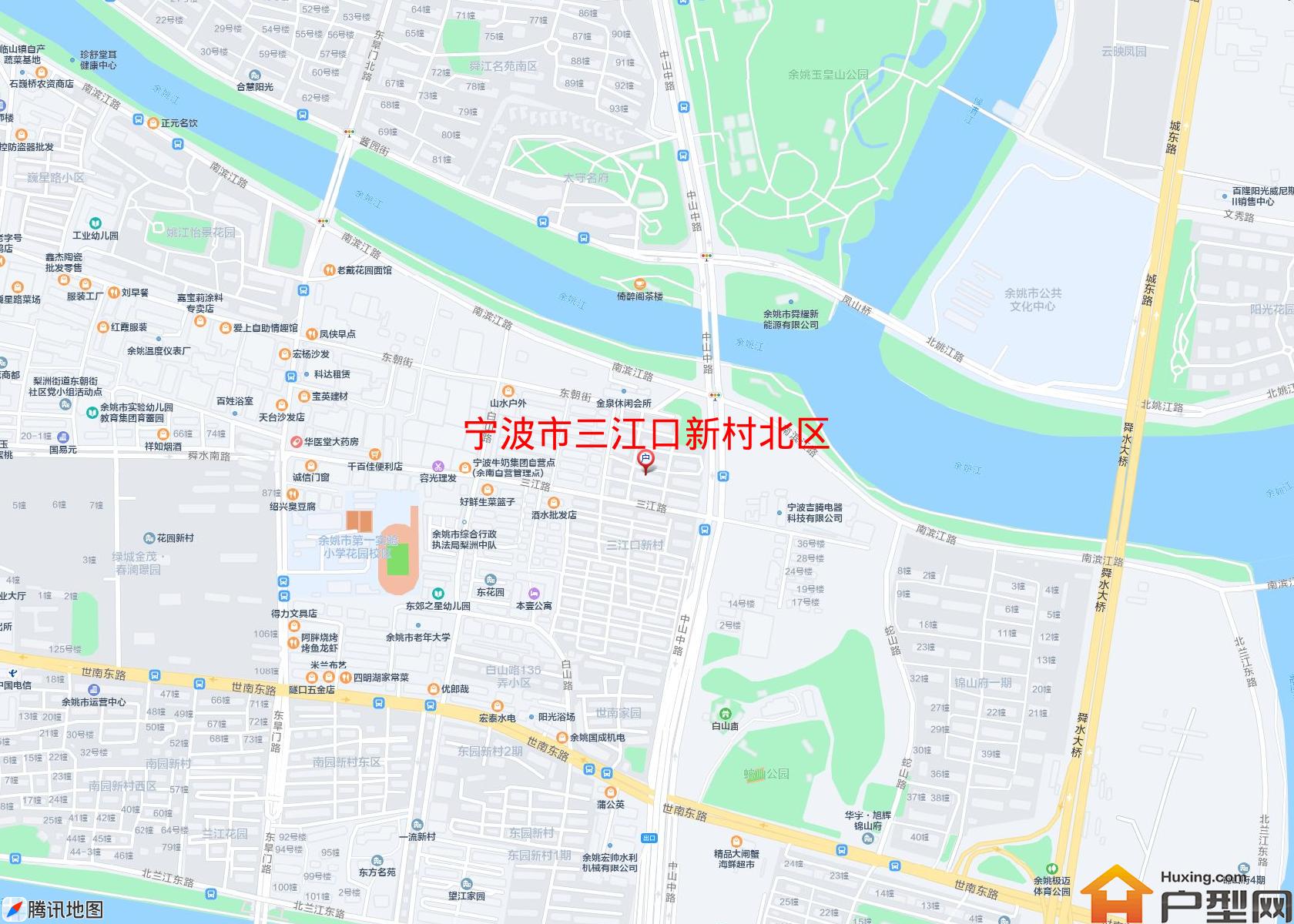 三江口新村北区小区 - 户型网