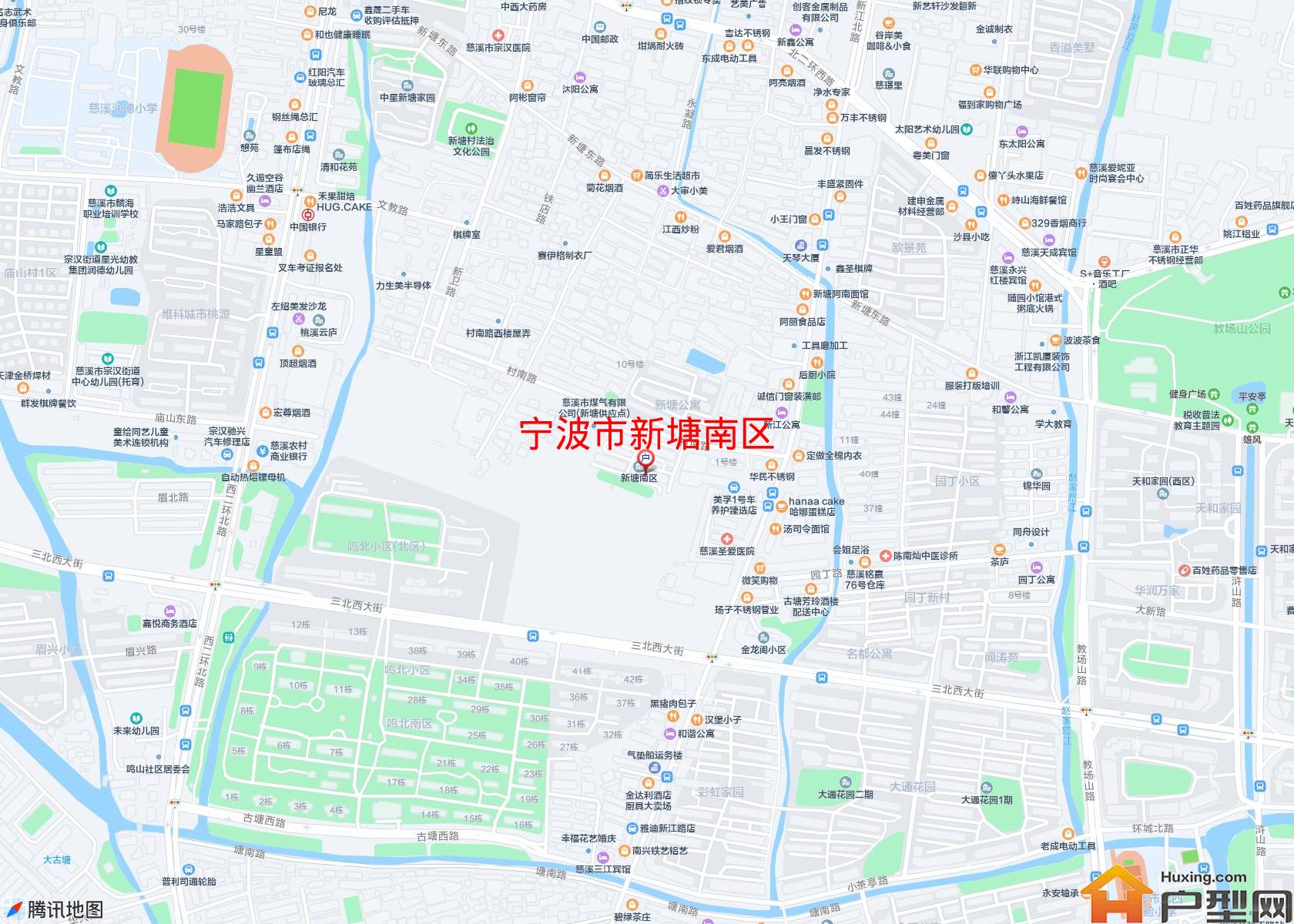 新塘南区小区 - 户型网