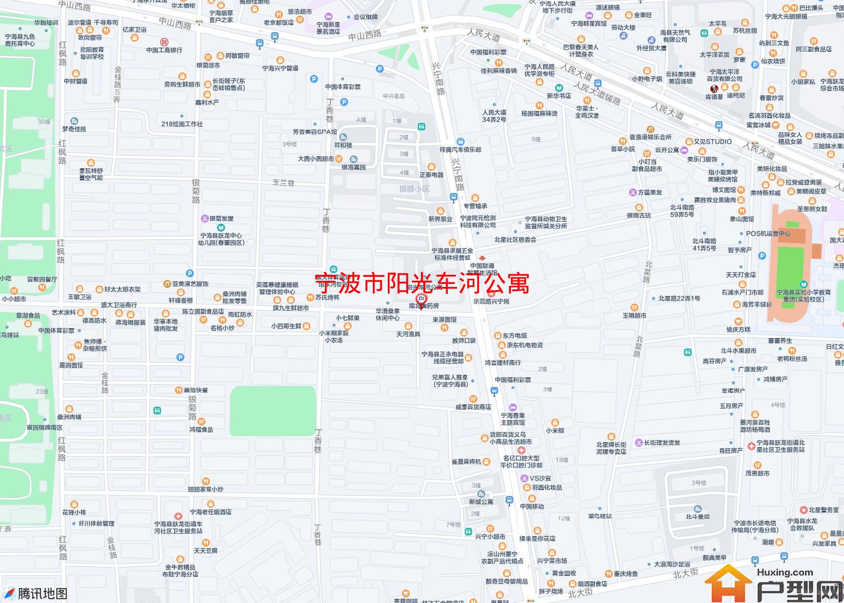 阳光车河公寓小区 - 户型网