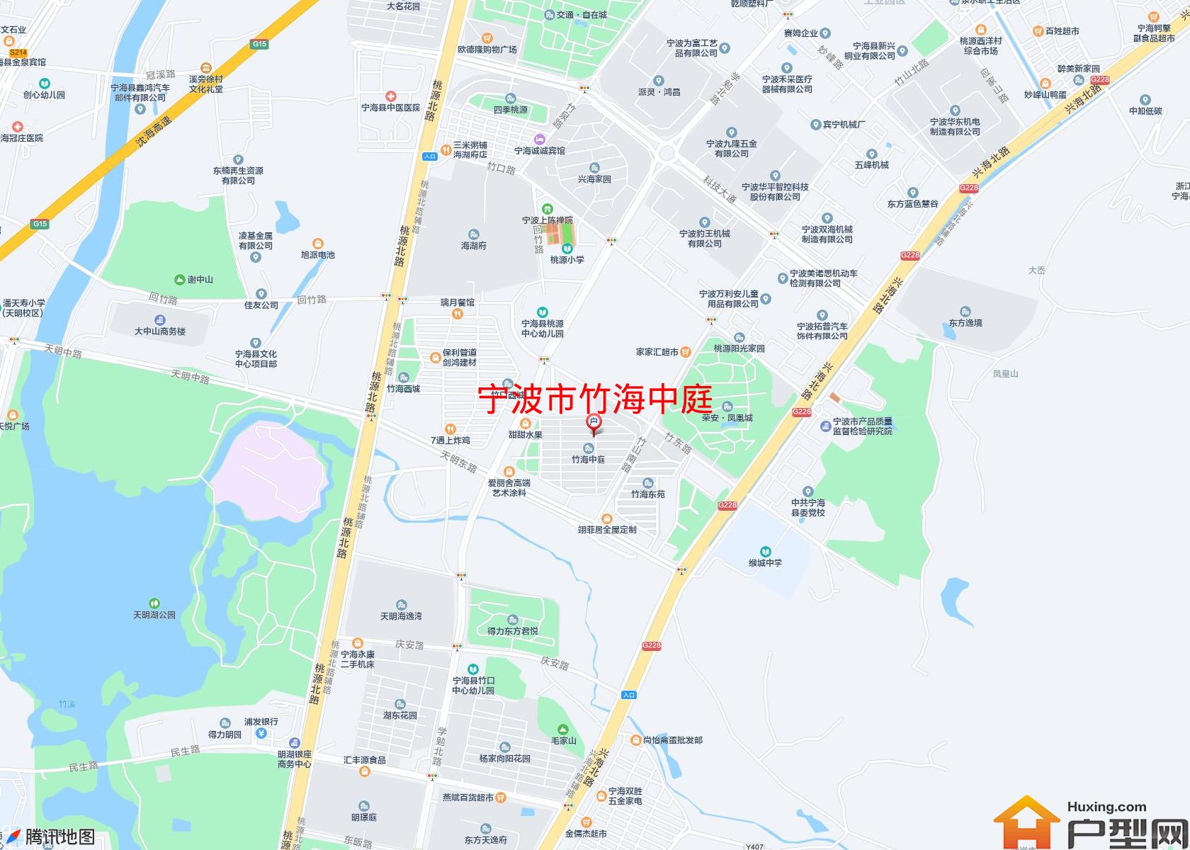 竹海中庭小区 - 户型网