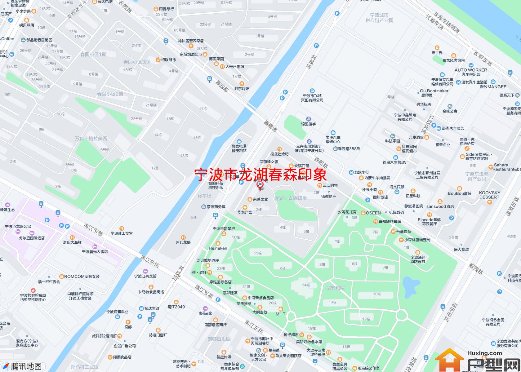 龙湖春森印象小区 - 户型网