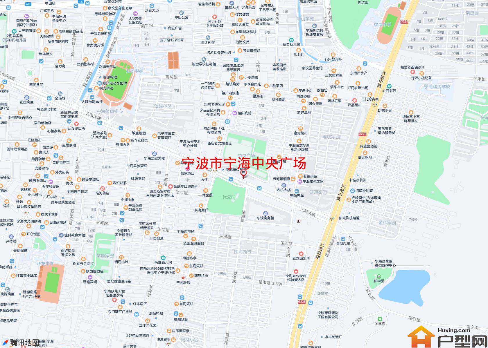 宁海中央广场小区 - 户型网