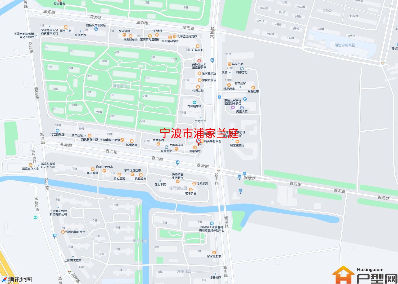 浦家兰庭小区 - 户型网