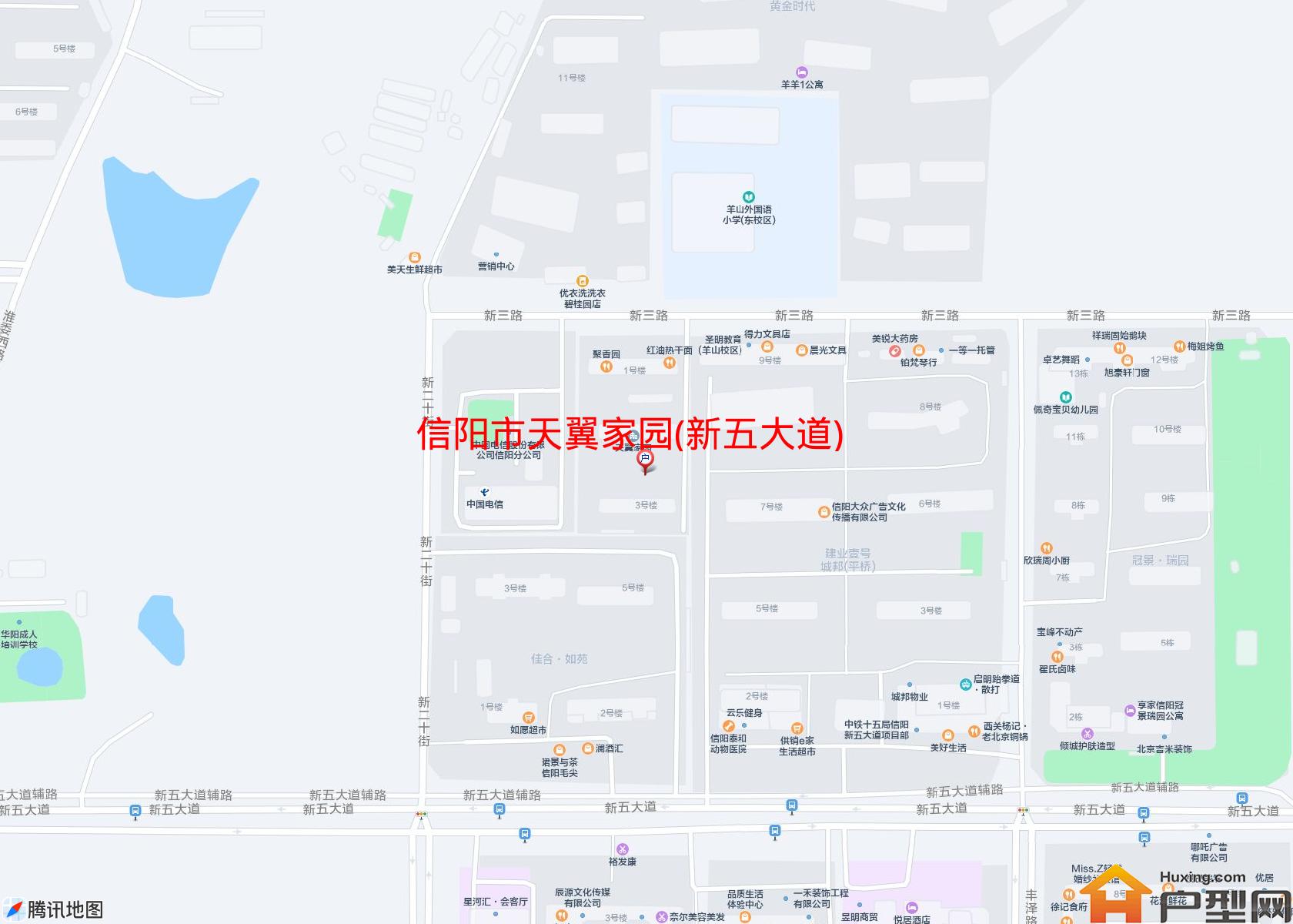 天翼家园(新五大道)小区 - 户型网