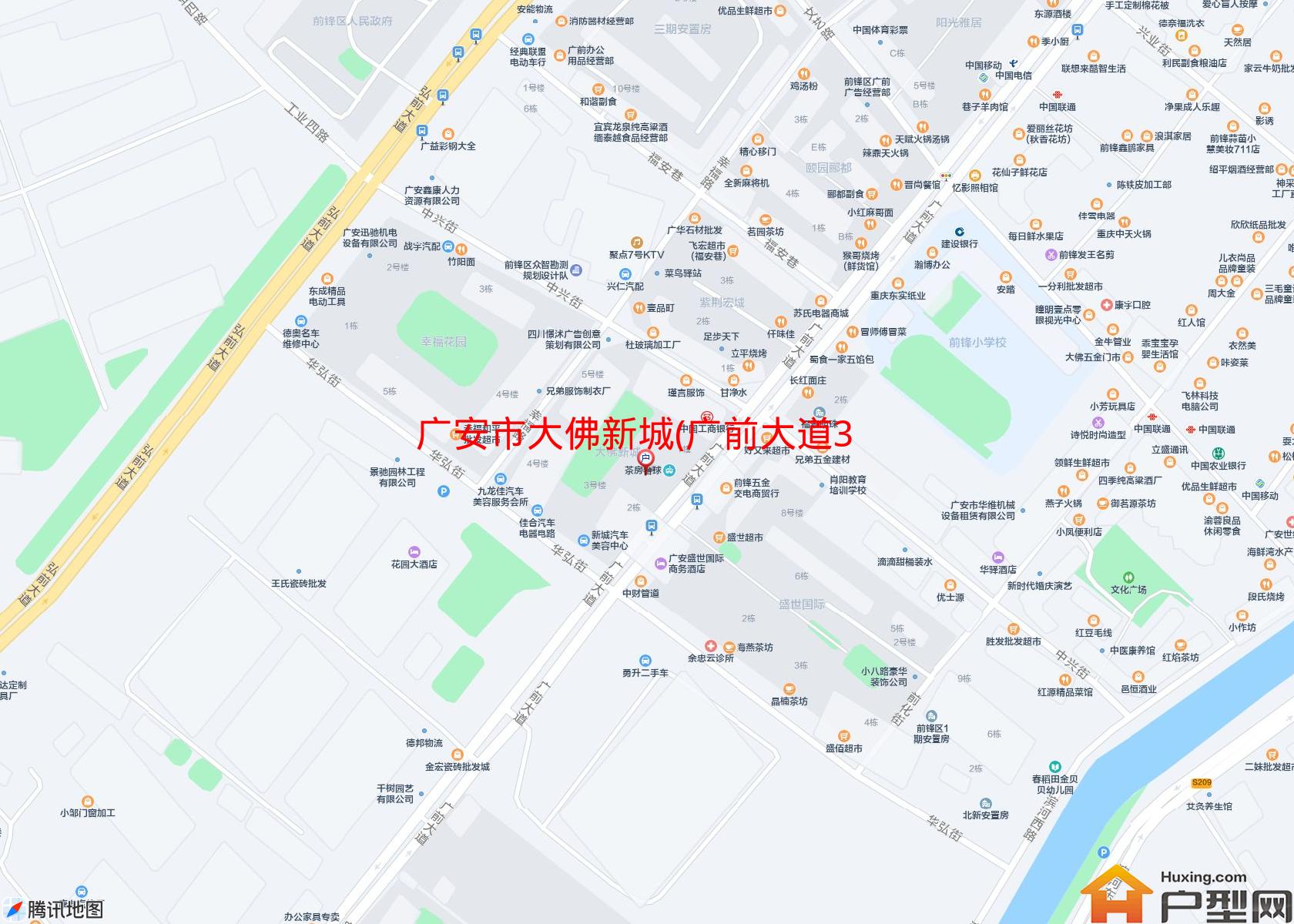 大佛新城(广前大道35号)小区 - 户型网