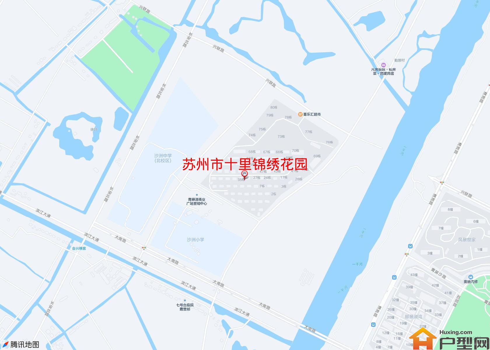 十里锦绣花园小区 - 户型网