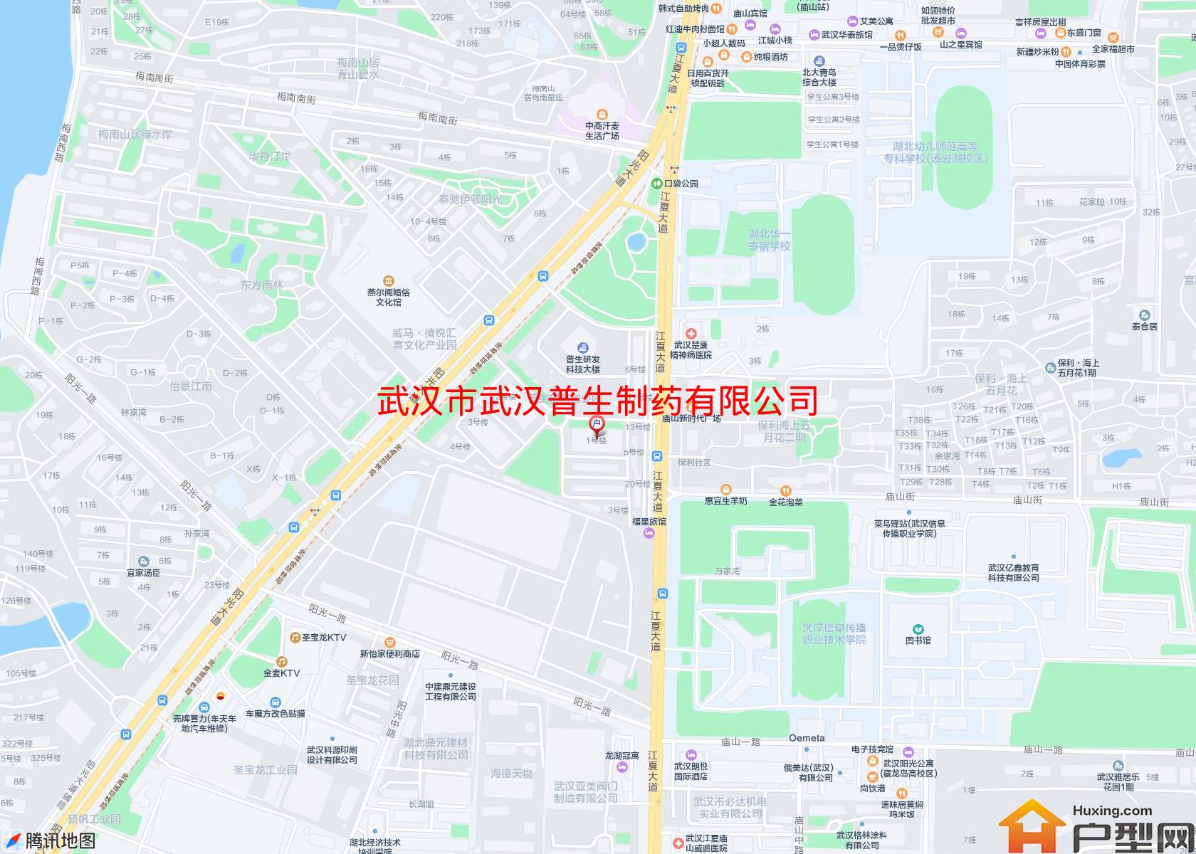 武汉普生制药有限公司宿舍小区 - 户型网