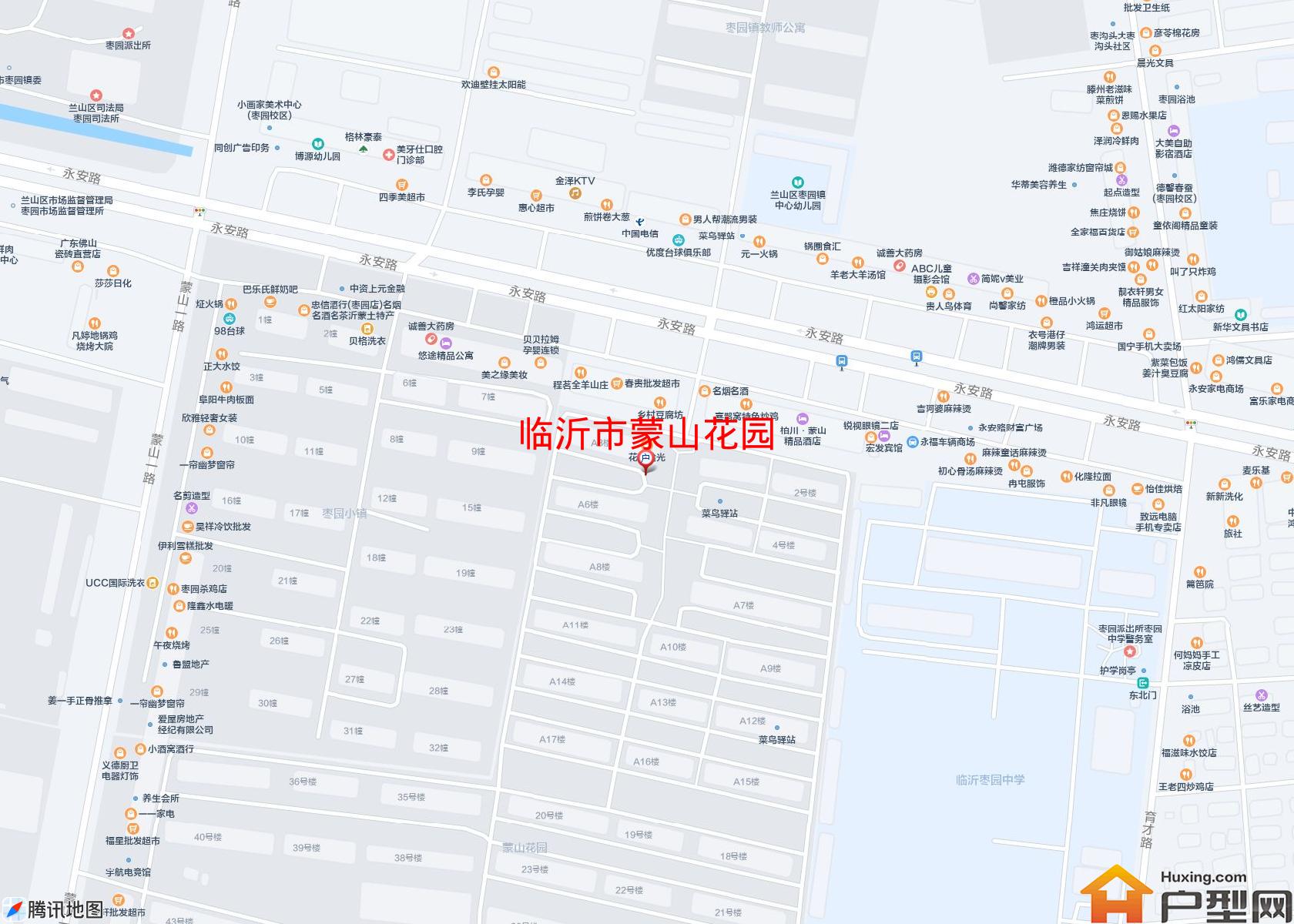 蒙山花园小区 - 户型网