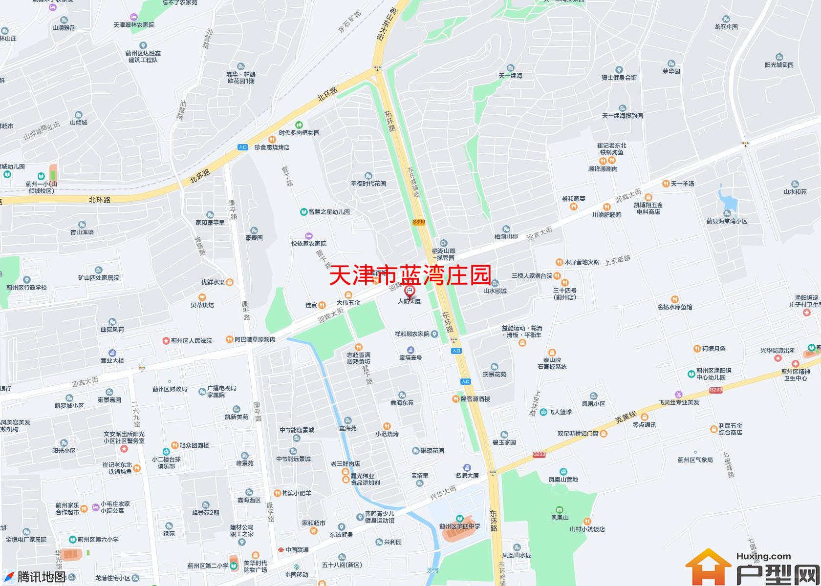 蓝湾庄园小区 - 户型网