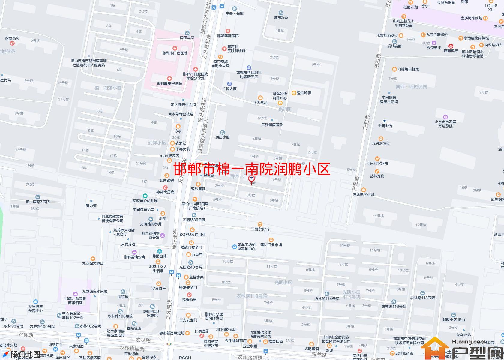 棉一南院润鹏小区小区 - 户型网