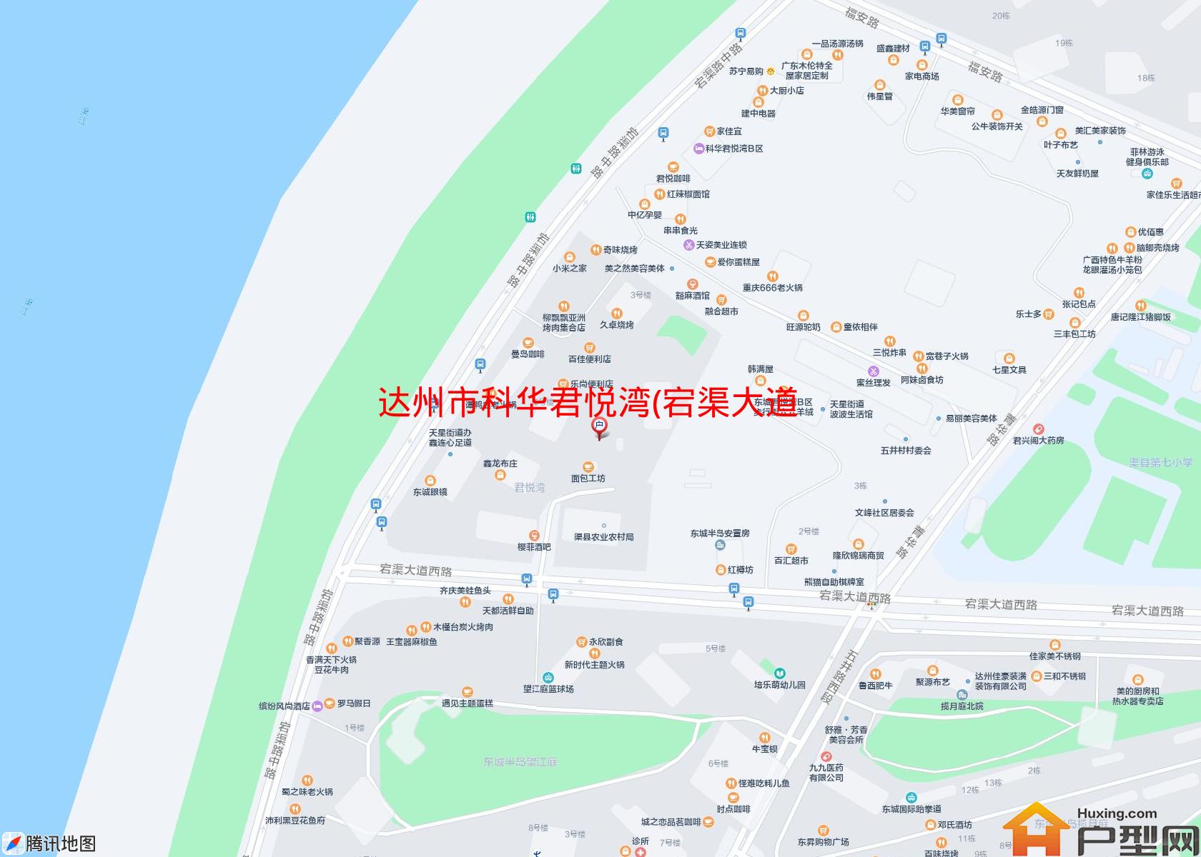 科华君悦湾(宕渠大道西路)小区 - 户型网