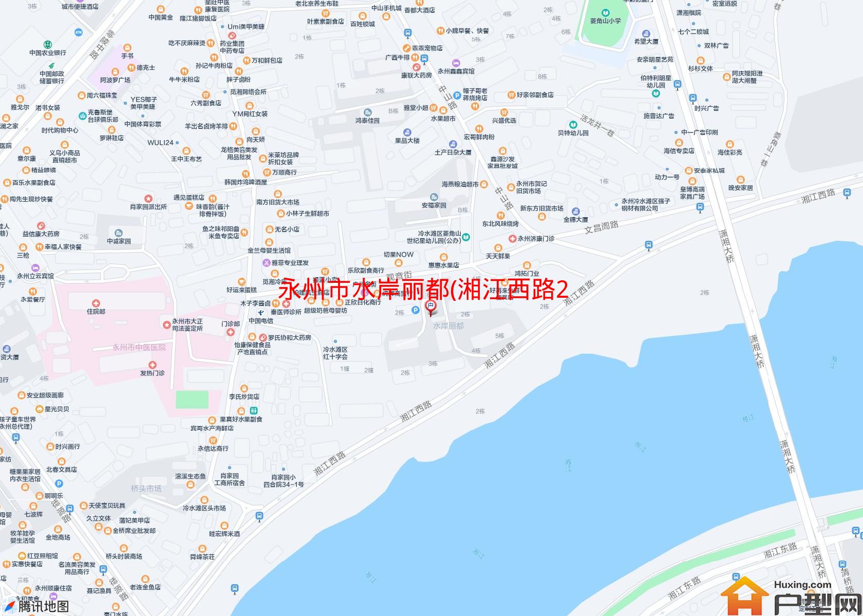 水岸丽都(湘江西路29号)小区 - 户型网