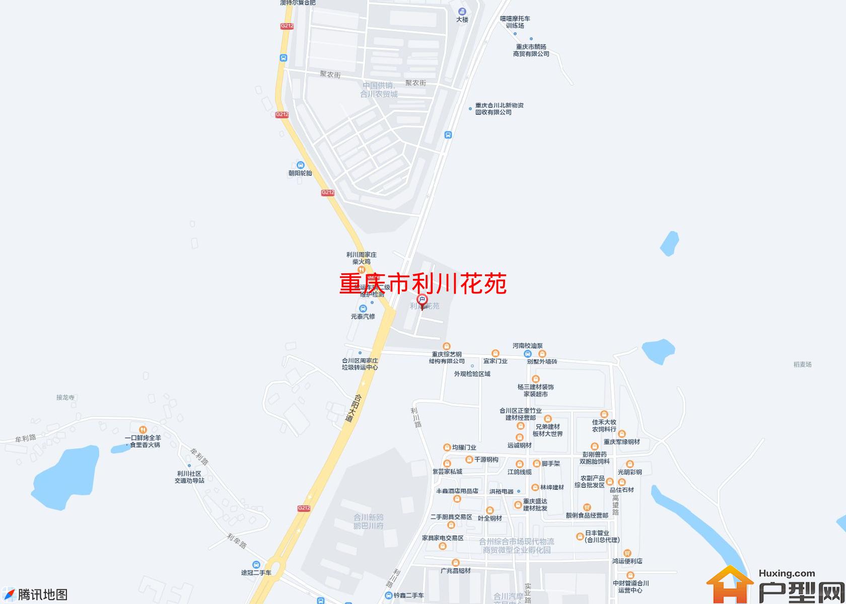 利川花苑小区 - 户型网