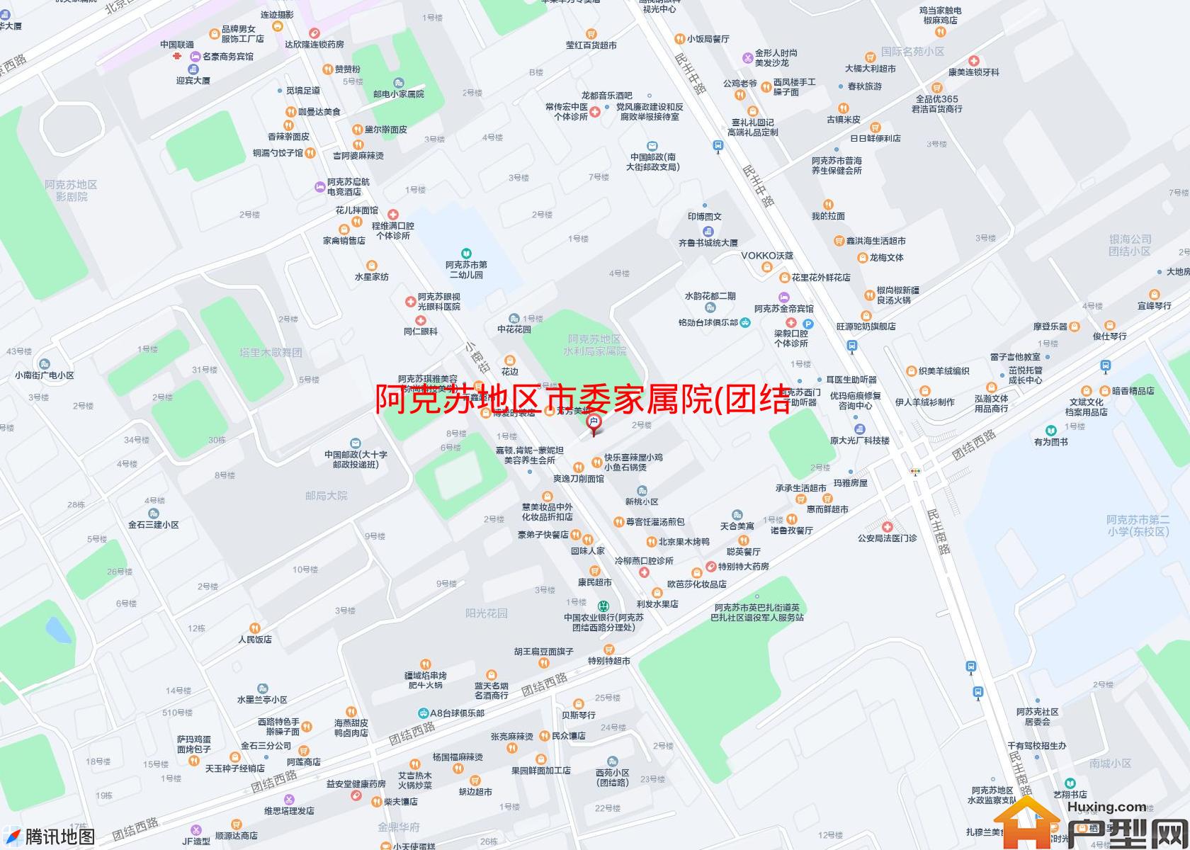 市委家属院(团结路)小区 - 户型网