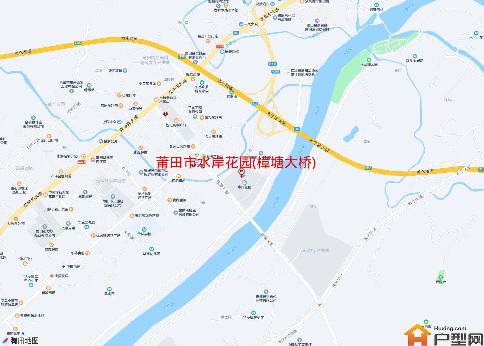 水岸花园(樟塘大桥)小区 - 户型网