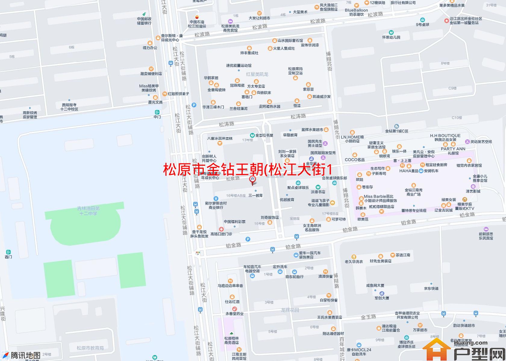 金钻王朝(松江大街1476号)小区 - 户型网