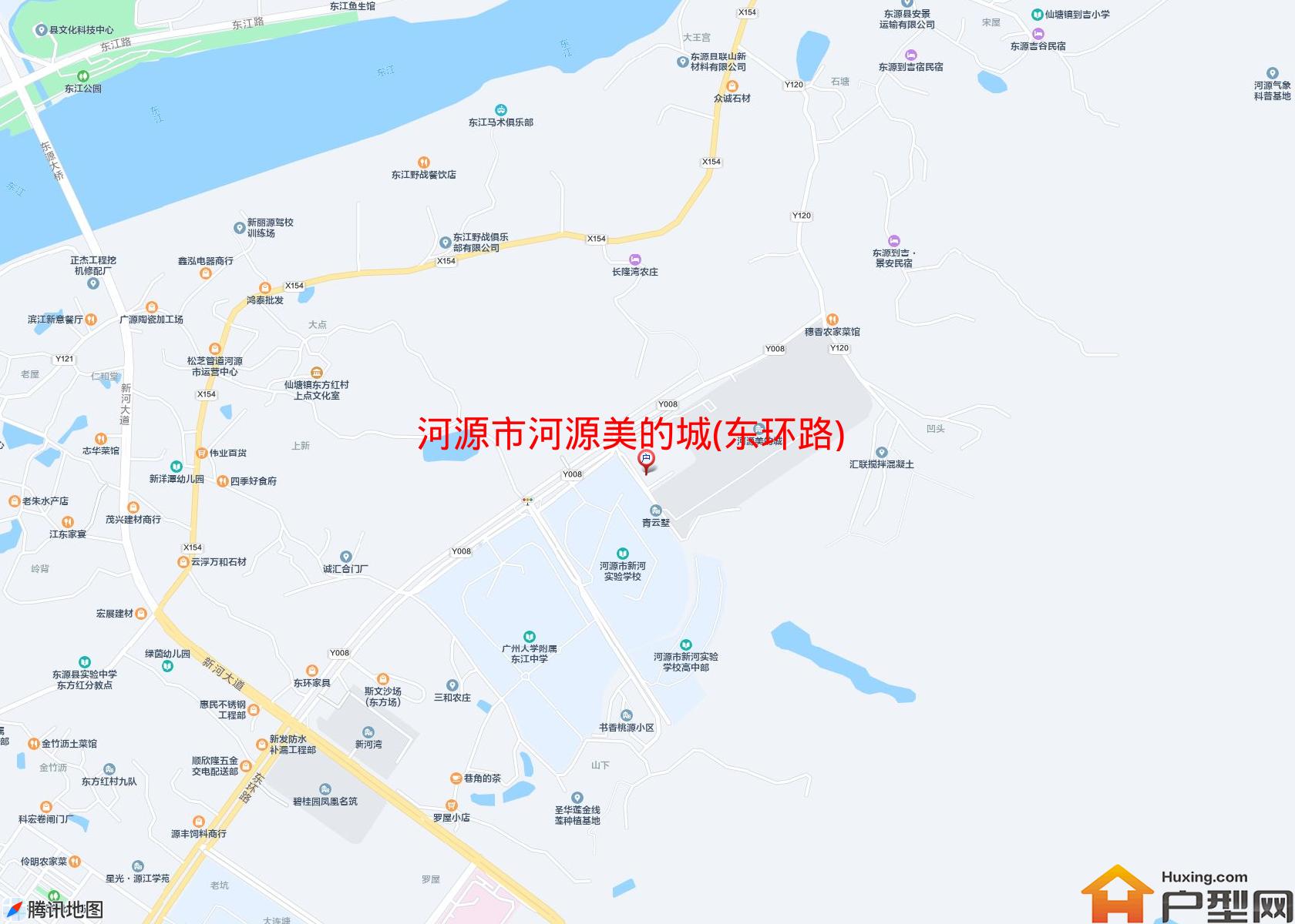 河源美的城(东环路)小区 - 户型网